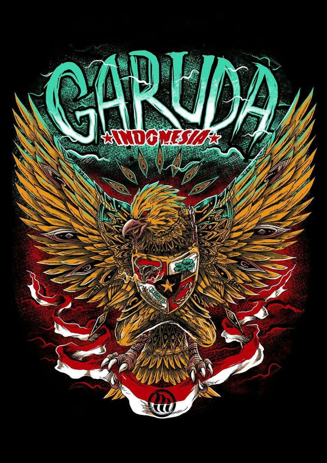 gambar logo garuda 4D