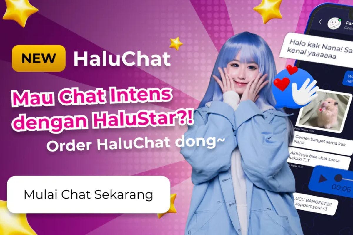 HaluChat, chat dengan cosplayer favorit